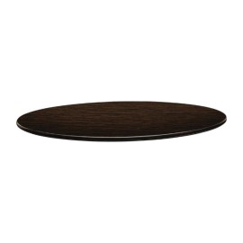 Plateau de table rond Topalit Smartline 70cm wengé [dr975]