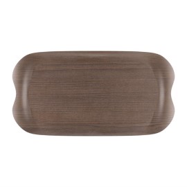Plateau de service Roltex Wave 43x23cm palissandre veiné [ds023]