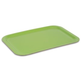 Plateau de service en mélamine Roltex Fast Food 375x265mm vert [ds094]