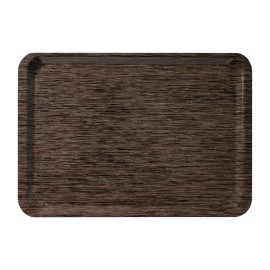 Plateau de service en mélamine Roltex Euronorme 530x370mm wengé [ds095]