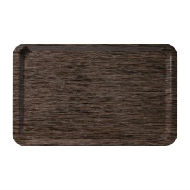 Plateau de service en mélamine Roltex GN11 530x325mm wengé [ds096]