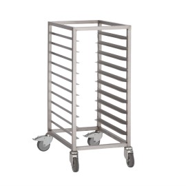 Chariot à glissières inox Gastro M GN 11 10 niveaux [ds454]