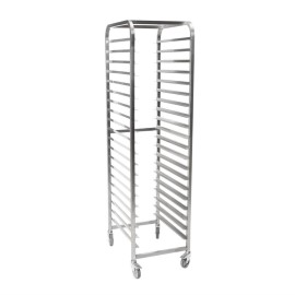 Chariot à glissières inox Gastro M GN 11 18 niveaux [ds457]