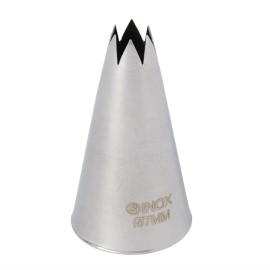 Douille inox cannelée Schneider 7mm [gt119]
