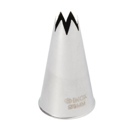 Douille inox cannelée Schneider 9mm [gt120]