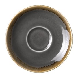 Soucoupe espresso Olympia Kiln grise 115mm [hc389]