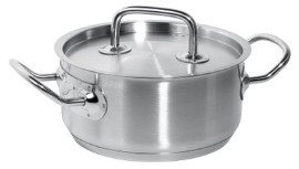 Kookpan (kitchen-line) met deksel, Ø320x(H)150mm, 12.0 liter