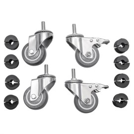 Roulettes pour tables inox Vogue x 4