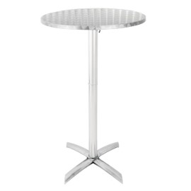 Mange-debout inox plateau basculant Bolero 600mm 