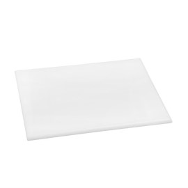 Planche à découper haute densité Hygiplas blanche