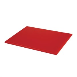 Planche à découper haute densité Hygiplas rouge