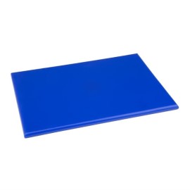Planche à découper haute densité Hygiplas bleue