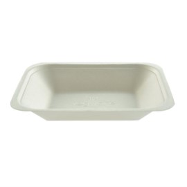 Barquettes à frites compostables en bagasse Vegware 175mm