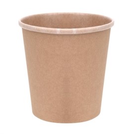 Pots à soupe compostables en PLA Fiesta Green 98 mm - 45,4 cl (x500)