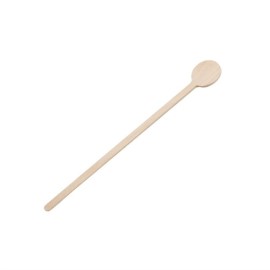 Agitateurs à cocktail biodégradables en bois Fiesta Green 150mm 