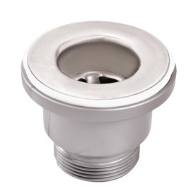 Crépine de vidange en inox et plastique 38mm