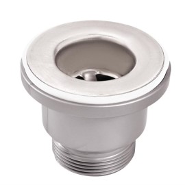Crépine de vidange en inox et plastique 38mm
