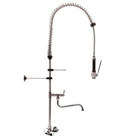 Douchette mélangeur monotrou standard avec col de cygne
