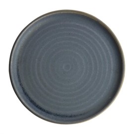 Assiettes plates granit bleu Olympia Canvas 26,5 cm 