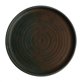 Assiettes plates vert bronze Olympia Canvas 26,5 cm  