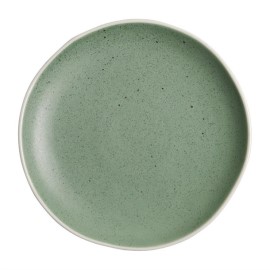 Assiettes plates verte Chia Olympia 20,5 cm (x6)