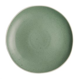 Assiettes plates vertes Chia Olympia (vendus par 6)