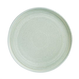 Assiette plate vert printanier Olympia Cavolo 27 cm