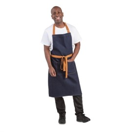 Tablier serveur bleu denim Southside Whites 700x1000mm