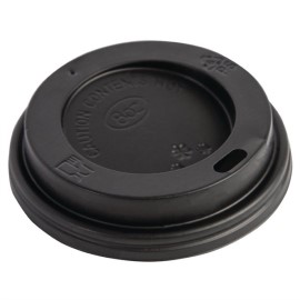 Couvercles noirs pour gobelets 225ml Fiesta