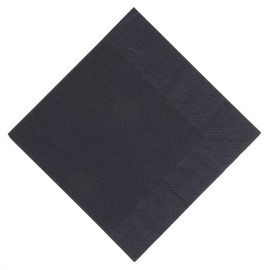 Serviettes snacking ouate noires compostables Duni 330mm (lot de 1000)