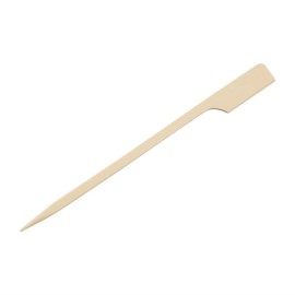 Brochettes biodégradables en bambou Fiesta Green 120mm