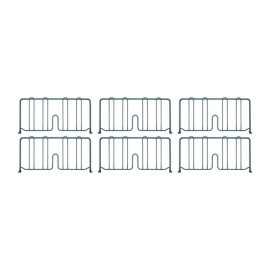 Séparateurs détagère Super Erecta Metro 460 x 203mm (lot de 4)