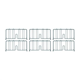 Séparateurs détagère Super Erecta Metro 460 x 203mm (lot de 4)